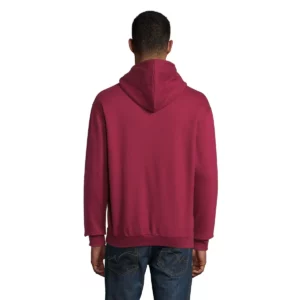 Sudadera SOL’S 03815, vista trasera con persona