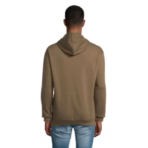 Sudadera SOL’S 03815, vista trasera con persona