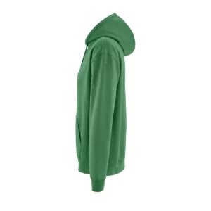 Sudadera SOL’S 03815 en Verde pradera, vista lateral