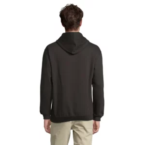 Sudadera SOL’S 03815, vista trasera con persona