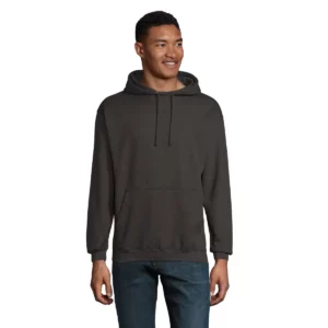 Sudadera SOL’S 03815, vista frontal con persona