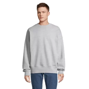 Sudadera SOL’S 04043, vista frontal con persona