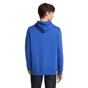 Sudadera SOL’S 04232, vista trasera con persona