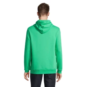 Sudadera SOL’S 04232, vista trasera con persona