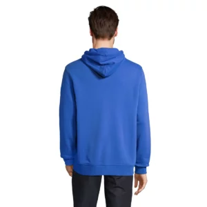 Sudadera SOL’S 04237, vista trasera con persona