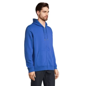 Sudadera SOL’S 04237, vista lateral con persona