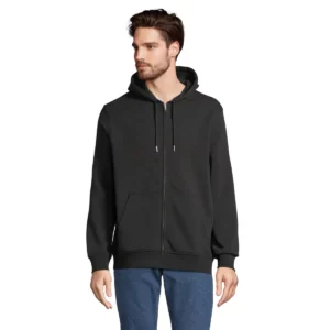 Sudadera SOL’S 04237, vista frontal con persona