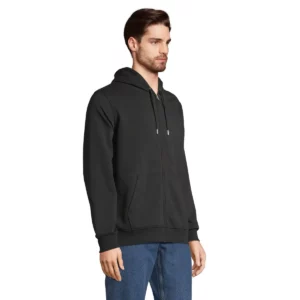 Sudadera SOL’S 04237, vista lateral con persona
