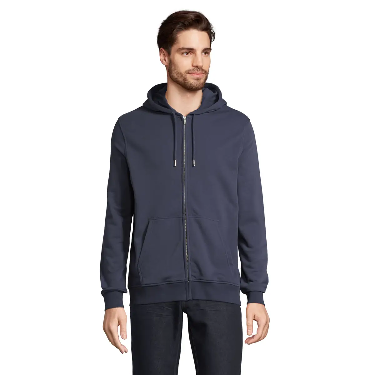 Sudadera SOL'S CALIPSO 04237 10 Sudadera SOL’S 04237, vista frontal con persona