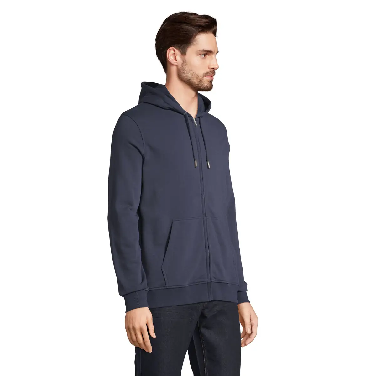 Sudadera SOL'S CALIPSO 04237 20 Sudadera SOL’S 04237, vista lateral con persona