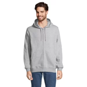 Sudadera SOL’S 04237, vista frontal con persona