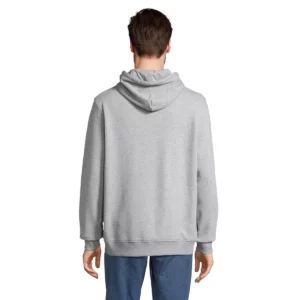Sudadera SOL’S 04237, vista trasera con persona