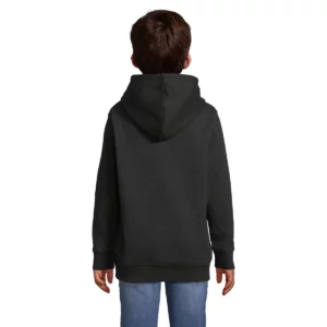 Sudadera SOL’S 04238, vista trasera con persona