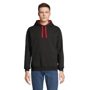 Sudadera SOL’S 04853, vista frontal con persona