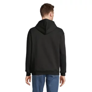 Sudadera SOL’S 04853, vista trasera con persona