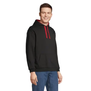 Sudadera SOL’S 04853, vista lateral con persona