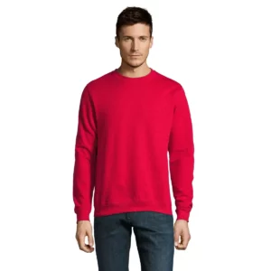 Sudadera SOL’S 13250, vista frontal con persona