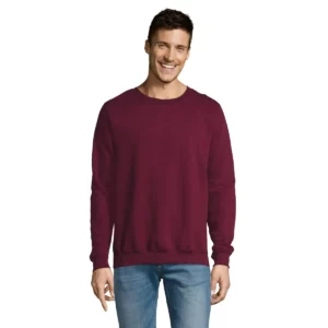 Sudadera SOL’S 13250, vista frontal con persona
