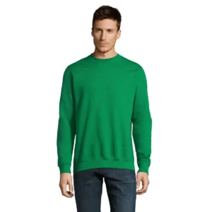 Sudadera SOL’S 13250, vista frontal con persona