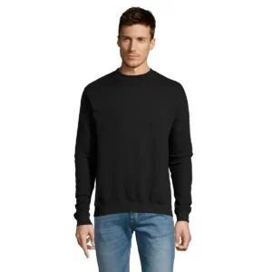 Sudadera SOL’S 13250, vista frontal con persona