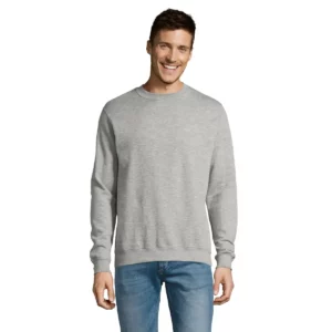 Sudadera SOL’S 13250, vista frontal con persona