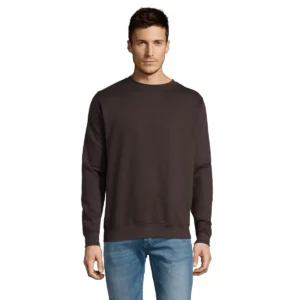 Sudadera SOL’S 13250, vista frontal con persona