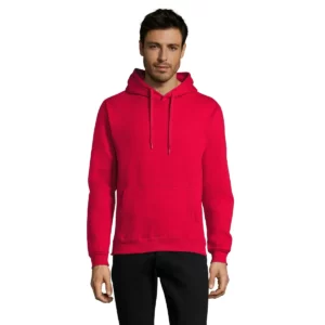Sudadera SOL’S 47101, vista frontal con persona