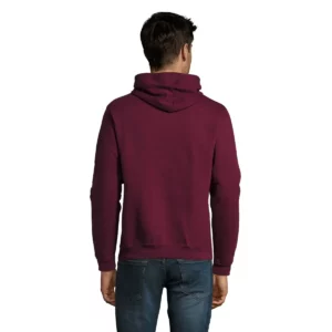 Sudadera SOL’S 47101, vista trasera con persona