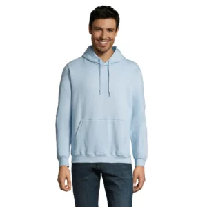 Sudadera SOL’S 47101, vista frontal con persona
