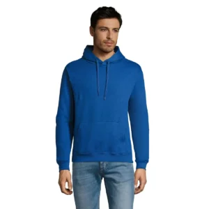 Sudadera SOL’S 47101, vista frontal con persona