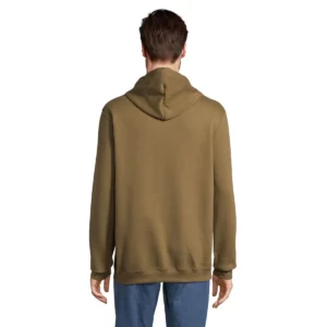 Sudadera SOL’S 47101, vista trasera con persona