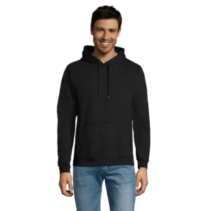 Sudadera SOL’S 47101, vista frontal con persona
