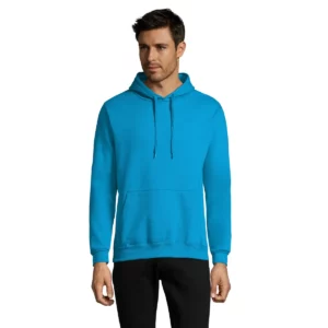 Sudadera SOL’S 47101, vista frontal con persona