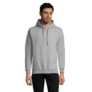 Sudadera SOL’S 47101, vista frontal con persona