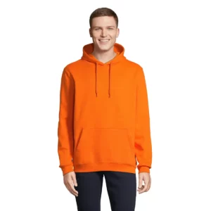 Sudadera SOL’S 47101, vista frontal con persona