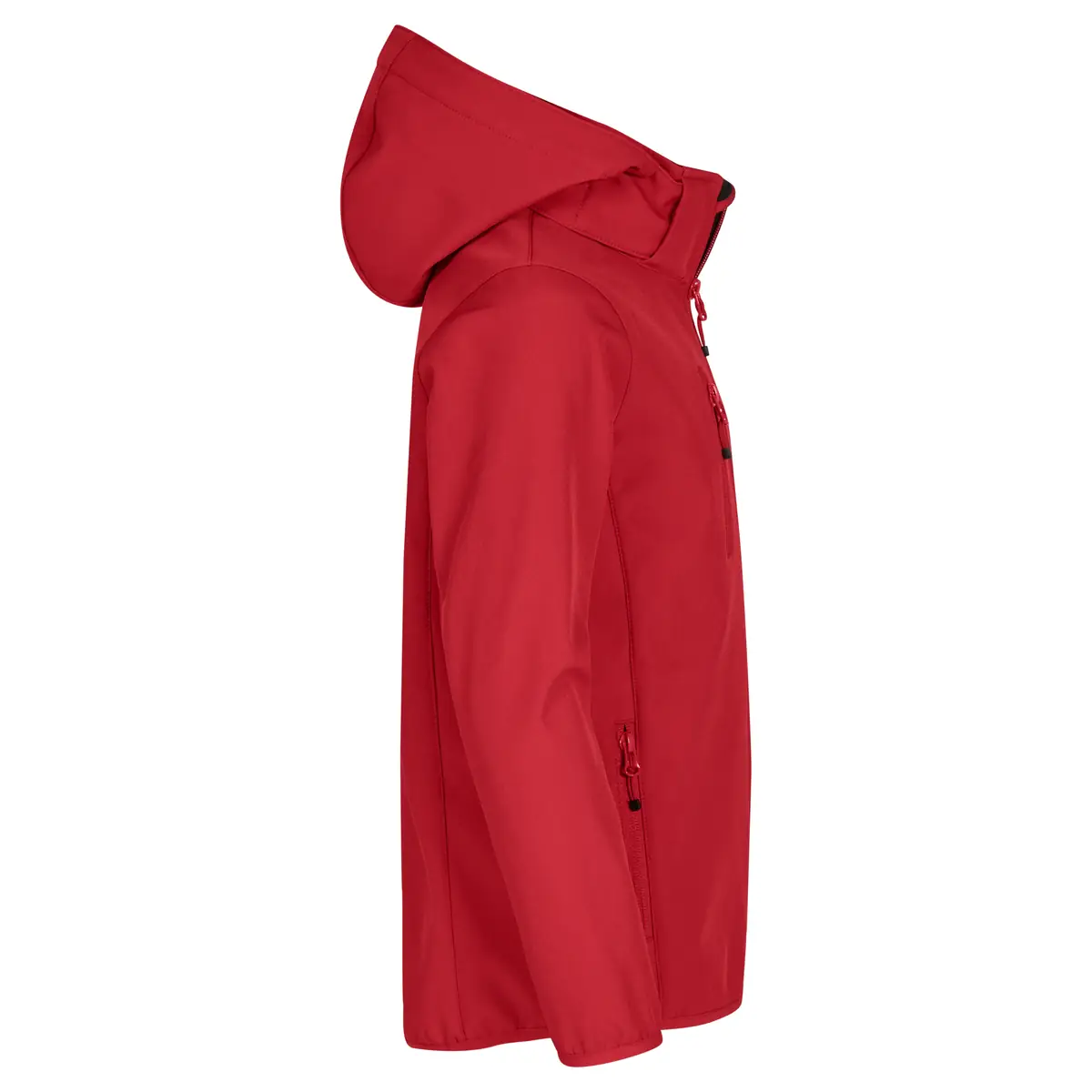 Chaqueta infantil CLIQUE CLASSIC SOFTSHELL JUNIOR 0200909 6 Chaqueta CLIQUE CLASSIC SOFTSHELL JACKET JUNIOR 0200909, Rojo, lateral derecho