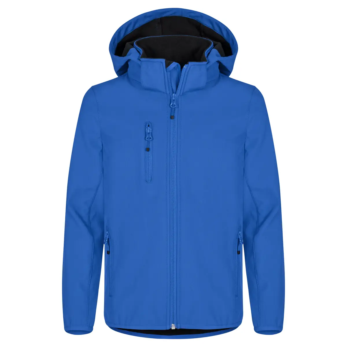 Chaqueta infantil CLIQUE CLASSIC SOFTSHELL JUNIOR 0200909 7 Chaqueta CLIQUE CLASSIC SOFTSHELL JACKET JUNIOR 0200909, Azul, vista frontal