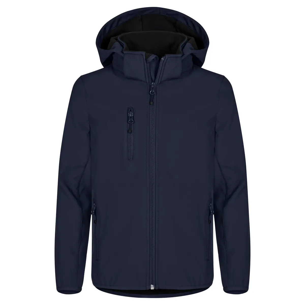 Chaqueta infantil CLIQUE CLASSIC SOFTSHELL JUNIOR 0200909 11 Chaqueta CLIQUE CLASSIC SOFTSHELL JACKET JUNIOR 0200909, Marino, vista frontal
