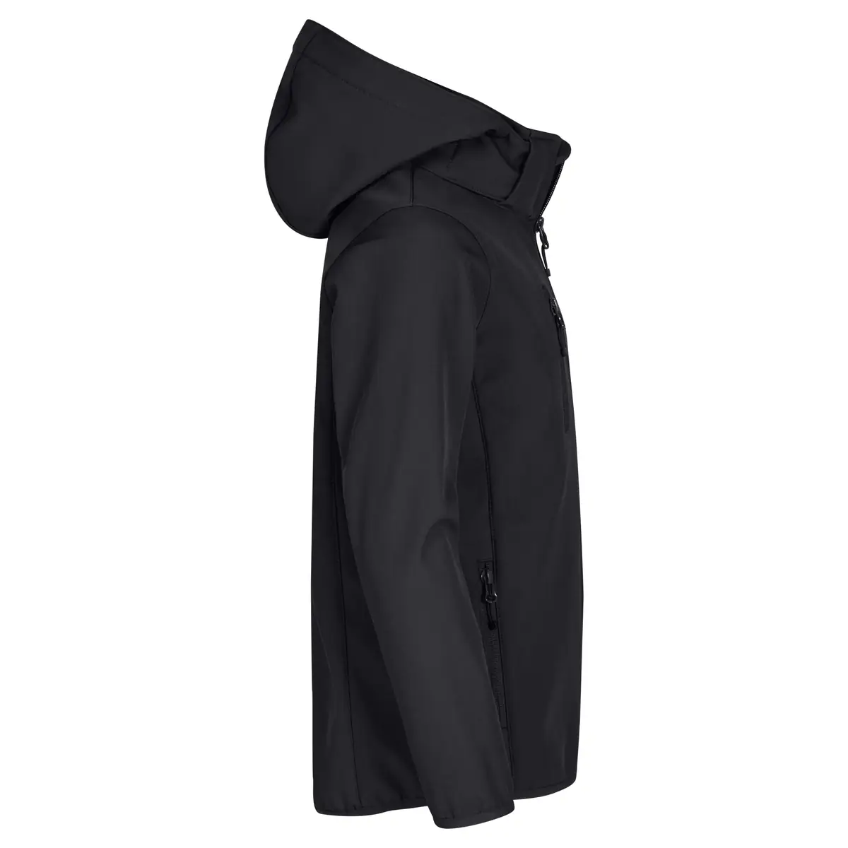 Chaqueta infantil CLIQUE CLASSIC SOFTSHELL JUNIOR 0200909 18 Chaqueta CLIQUE CLASSIC SOFTSHELL JACKET JUNIOR 0200909, Negro, lateral derecho