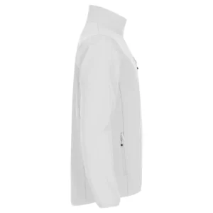 Chaqueta hombre CLIQUE CLASSIC SOFTSHELL JACKET 0200910, Blanco, lateral derecho