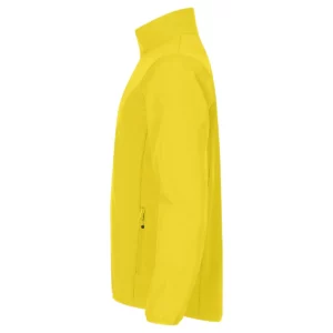 Chaqueta hombre CLIQUE CLASSIC SOFTSHELL JACKET 0200910, Amarillo, lateral izquierdo
