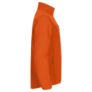 Chaqueta hombre CLIQUE CLASSIC SOFTSHELL JACKET 0200910, Naranja, lateral derecho
