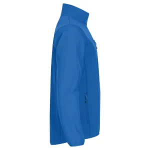 Chaqueta hombre CLIQUE CLASSIC SOFTSHELL JACKET 0200910, Azul royal, lateral derecho