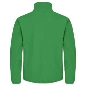 Chaqueta hombre CLIQUE CLASSIC SOFTSHELL JACKET 0200910, Verde, vista posterior