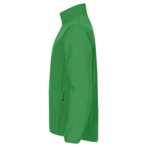 Chaqueta hombre CLIQUE CLASSIC SOFTSHELL JACKET 0200910, Verde, lateral izquierdo
