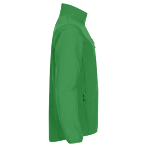 Chaqueta hombre CLIQUE CLASSIC SOFTSHELL JACKET 0200910, Verde, lateral derecho