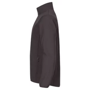Chaqueta hombre CLIQUE CLASSIC SOFTSHELL JACKET 0200910, Gris, lateral izquierdo