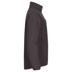 Chaqueta hombre CLIQUE CLASSIC SOFTSHELL JACKET 0200910, Gris, lateral derecho