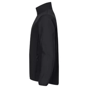 Chaqueta hombre CLIQUE CLASSIC SOFTSHELL JACKET 0200910, Negro, lateral izquierdo