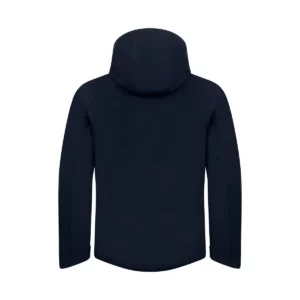 Chaqueta unisex CLIQUE CLASSIC SOFTSHELL 2 IN 1 0200913, Marino, vista posterior